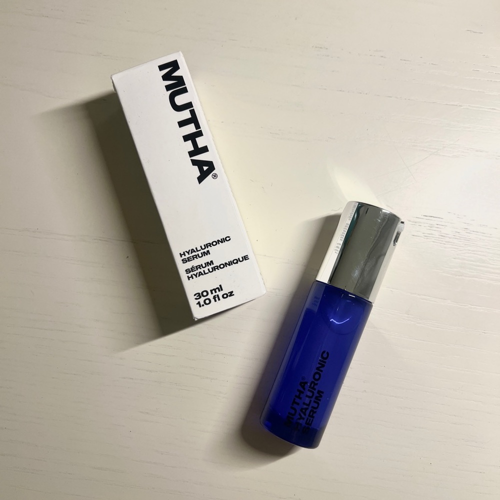MUTHA Hyaluronic Serum - Blue and Silver